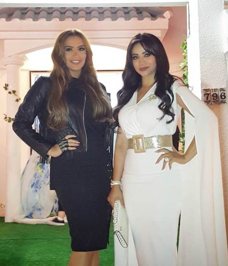 صور لجين عمران تتألق بالأبيض في اليوم الثاني من مهرجان دبي السينمائي
